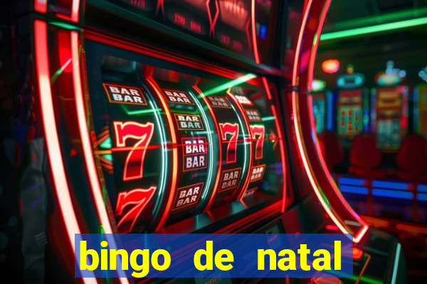 bingo de natal para imprimir gratis